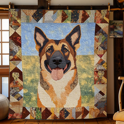 Golden German Shepherd WN2306017CL Quilt