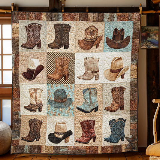 Rustic Boot And Hat WN3110020CL Quilt