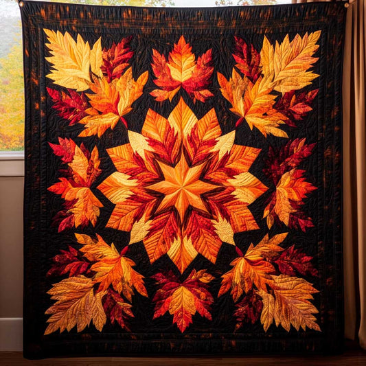 Whirlwind Leaf WN1505033CL Quilt