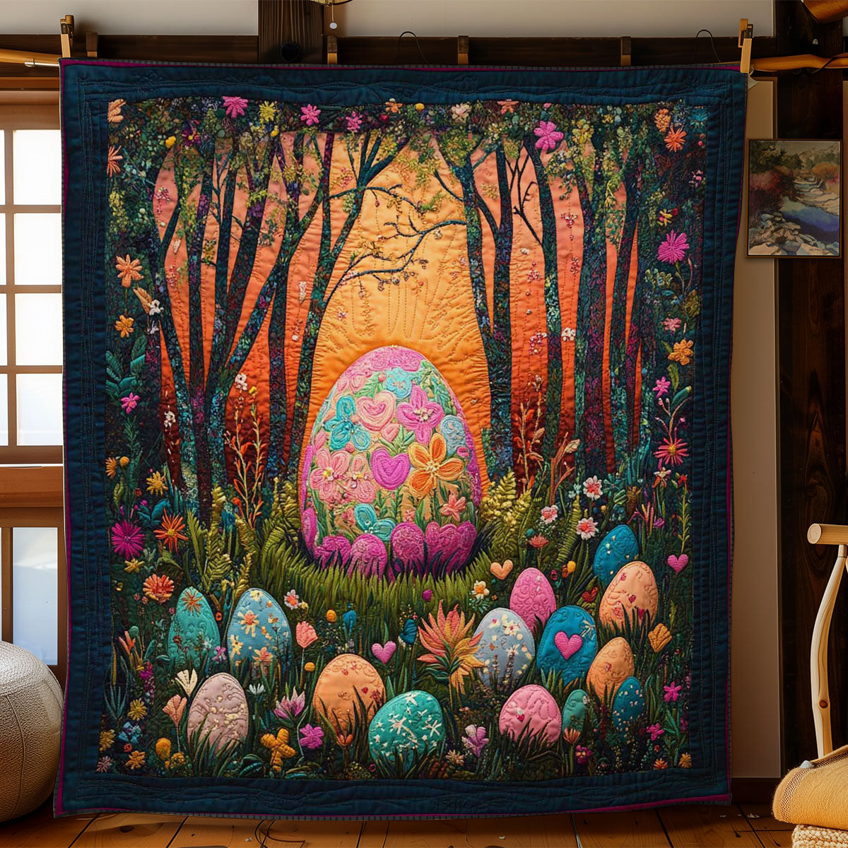 Easter Magic WN1504018CL Quilt