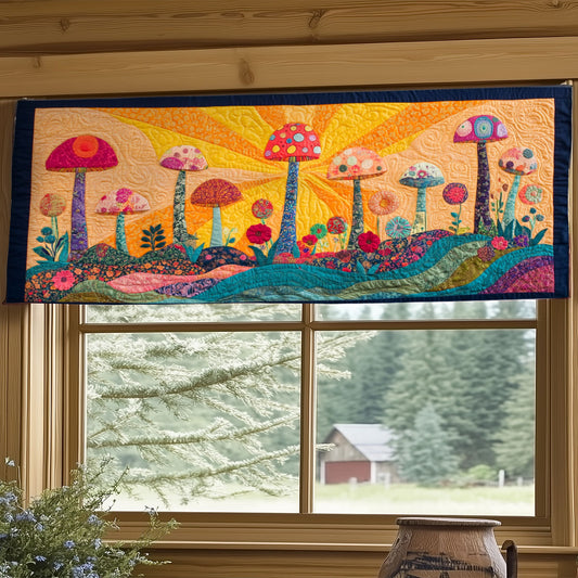 Magic Meadow Parade WY1407010CL Quilted Valance
