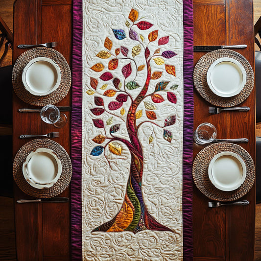 Crimson Canopy CP2305012CL Quilted Table Runner
