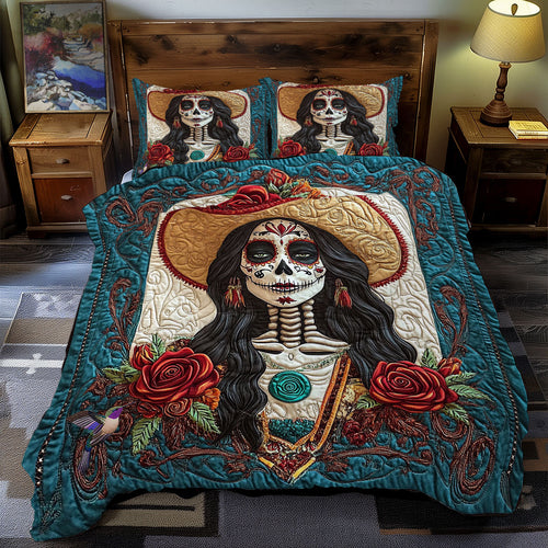 Mexican Death Style Women WY2612076CL Duvet Cover Set