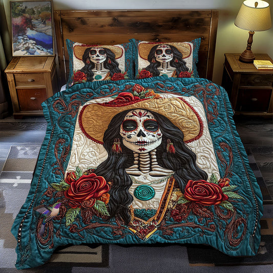 Mexican Death Style Women WY2612076CL Duvet Cover Set