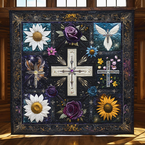 Heavenly Cross WN2108064CL Quilt