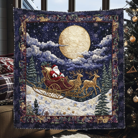 Santa Frost Night WN0210052CL Quilt