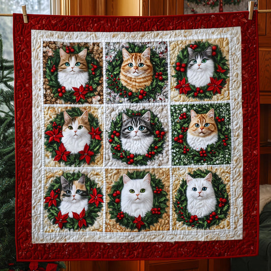 Yuletide Cat LT1011005CL Quilt