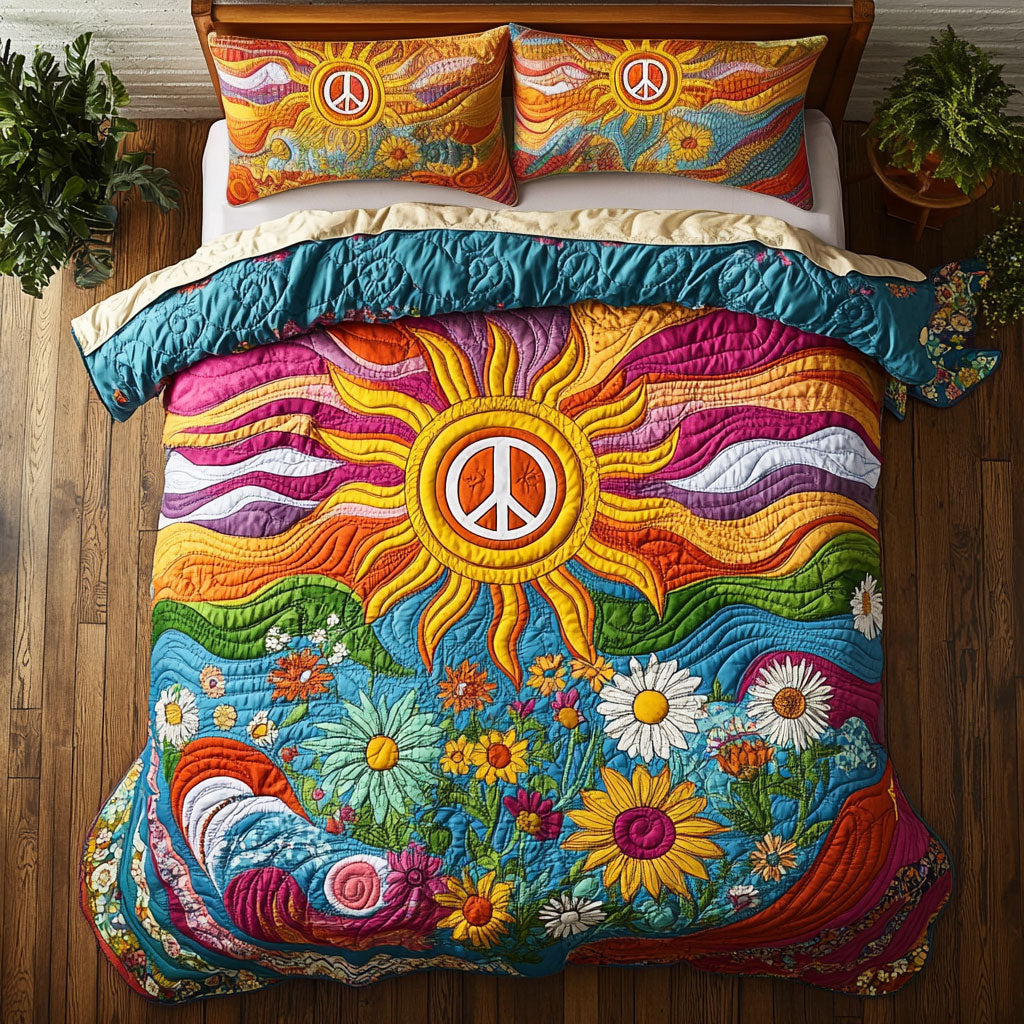 Peace Bloom CP0807040CL Duvet Cover Set