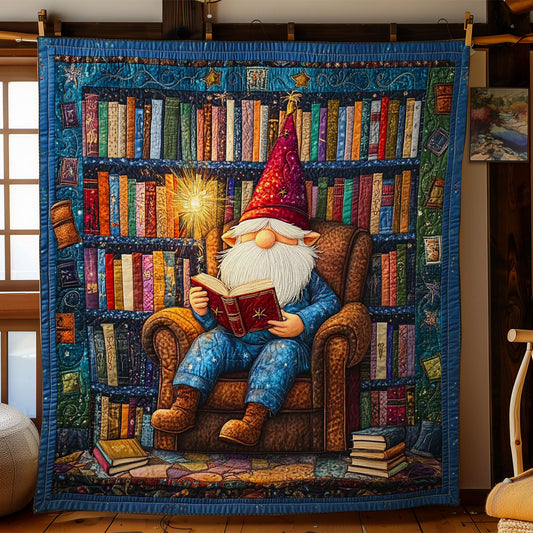 Reading Nook Gnome WN0701015CL Quilt