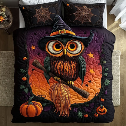 Owl Witch Ride WN0310052CL Duvet Cover Set