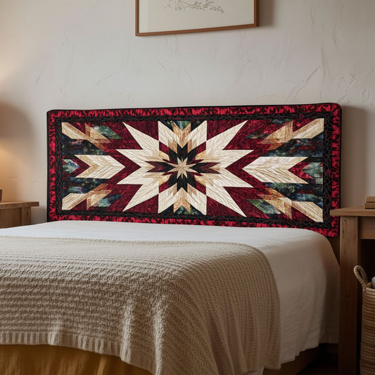 Sacred Geometry CP1512076CL Quilted Headboard Slipcover
