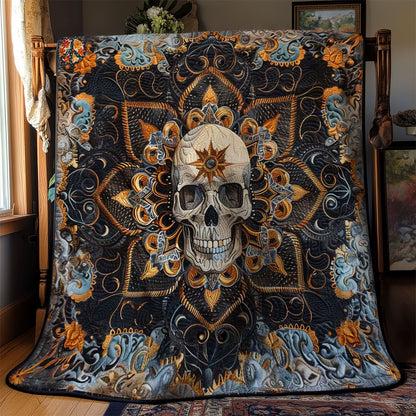 Skull Mandala WN2110021CL Quilt