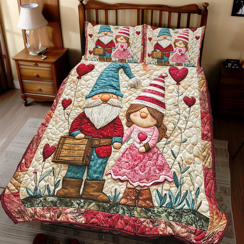 Valentine Gnome Love WX1112090CL Duvet Cover Set