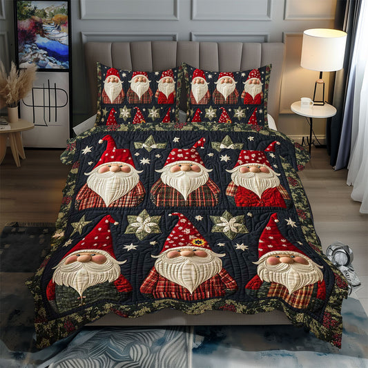 Gnome Christmas Family WP2311023CL Duvet Cover Set