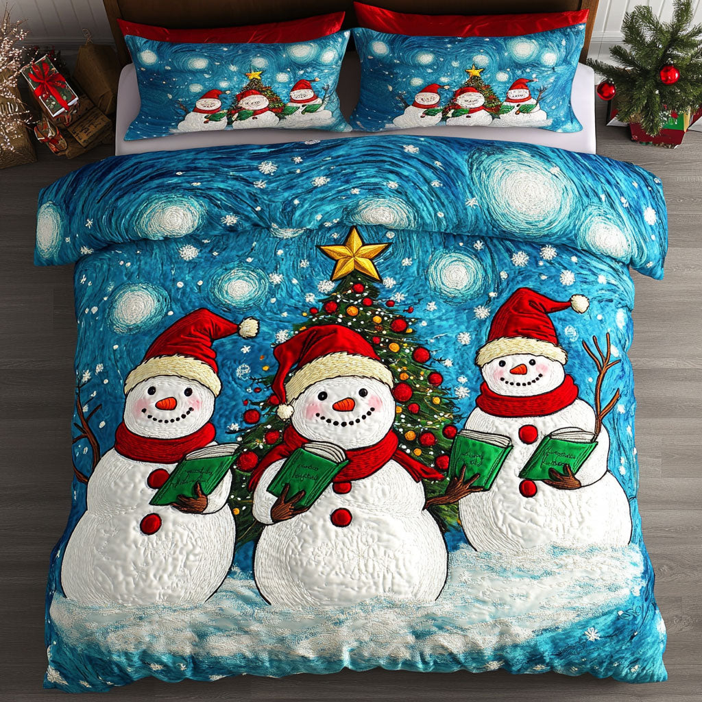 Joyful Snowman CW0511060CL Duvet Cover Set