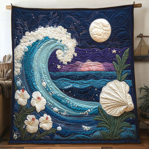 Summer Night Beach WP0404020CL Quilt