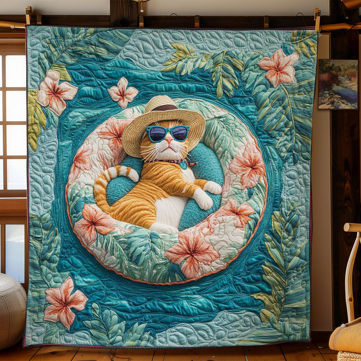 Swim Cat WN1005105CL Quilt