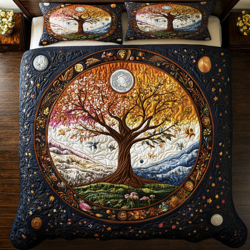 Temporal Tree Of Life WY1308095CL Duvet Cover Set