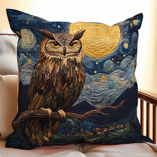 Mystic Owl WX0406103CL Quilt Pillow Case