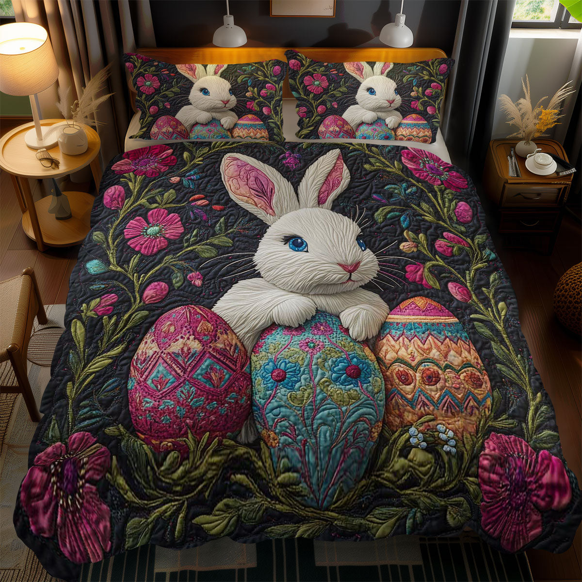 Rabbit’s Easter Treasure WN1701148CL Duvet Cover Set