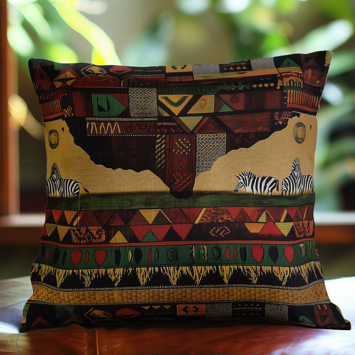 Artisan African Safari WN2304051CL Quilt Pillow Case