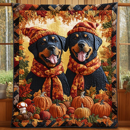Autumn Pup CP2708062CL Quilt