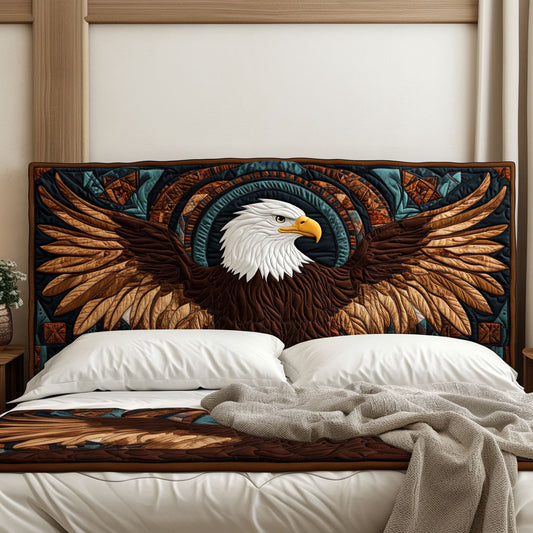 Eagle of Sacred Strength KL2312022CL Quilted Headboard Slipcover