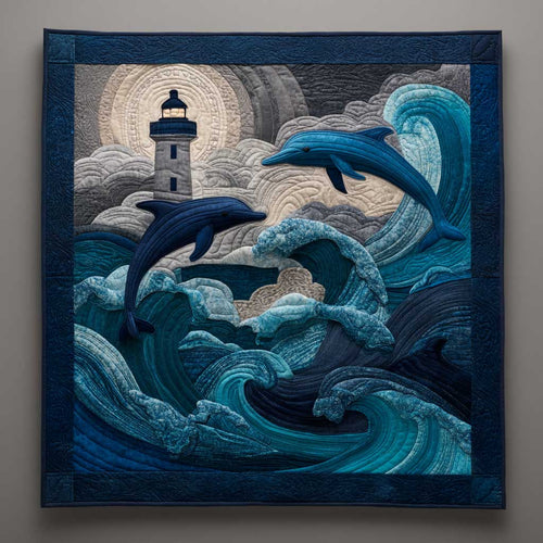Dancing Dolphins WN1004002CL Quilt