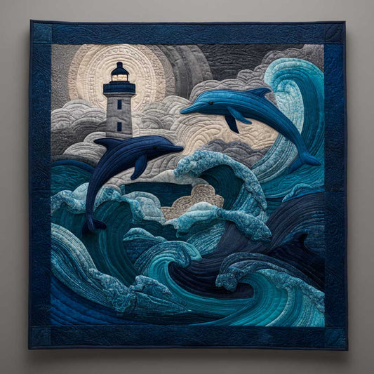 Dancing Dolphins WN1004002CL Quilt