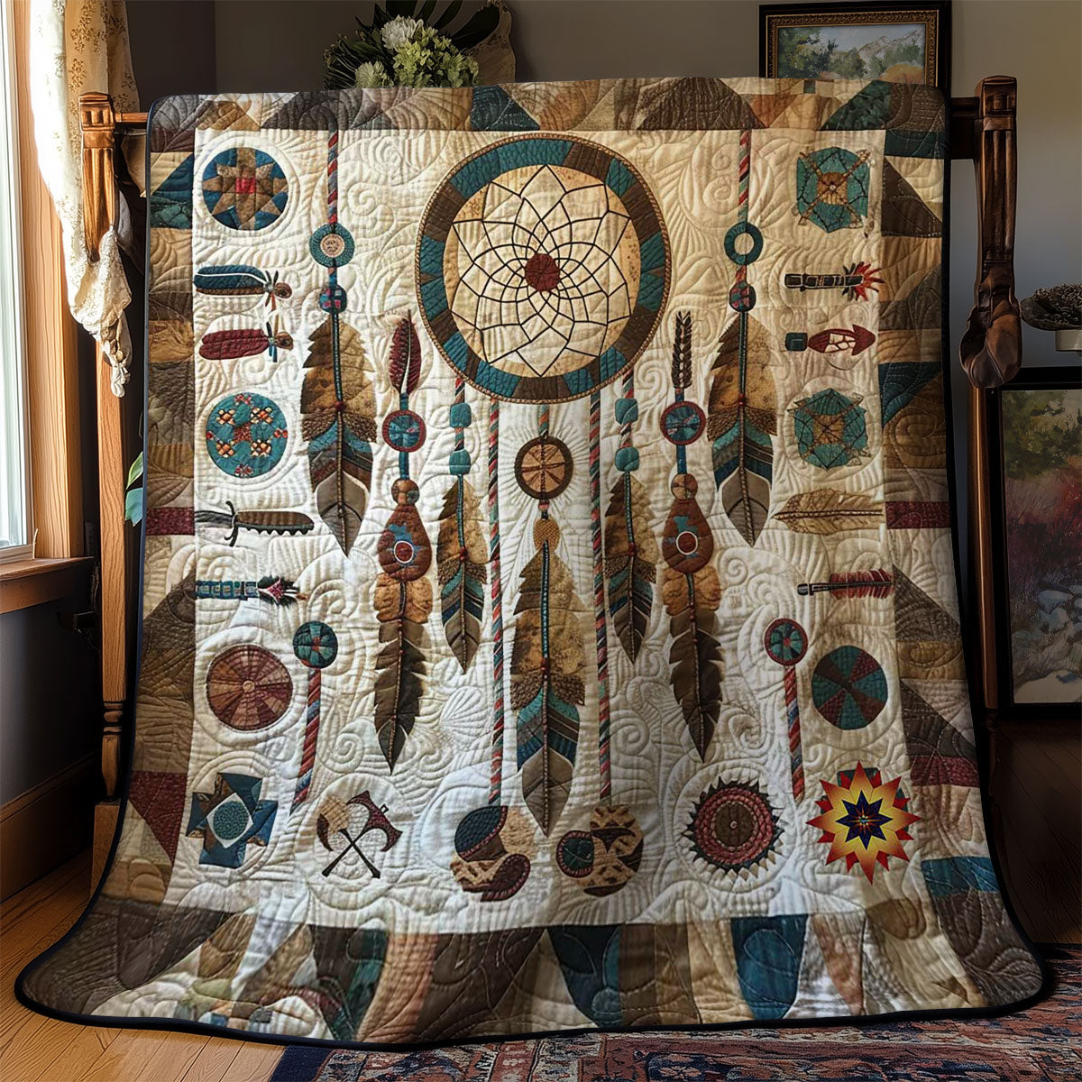 Spirit Of The Dreamcatcher WN1710027CL Quilt