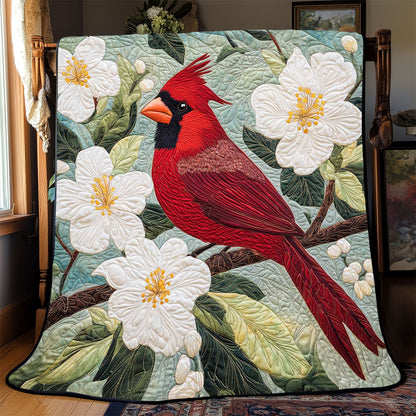 Cardinal White Blossom WP1902004CL Quilt