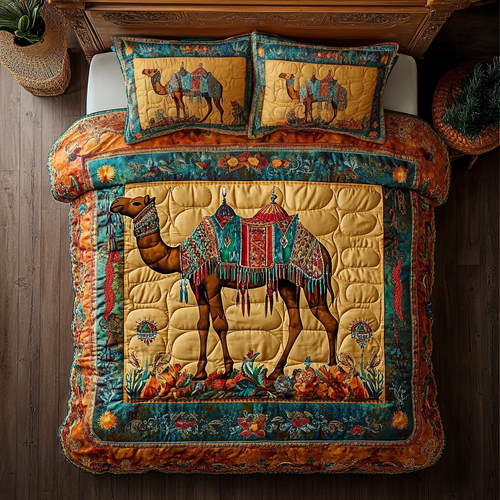 Camel Portrait WY1001013CL Duvet Cover Set
