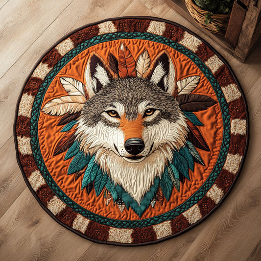 Silent Ember CP1107040CL Quilted Round Mat
