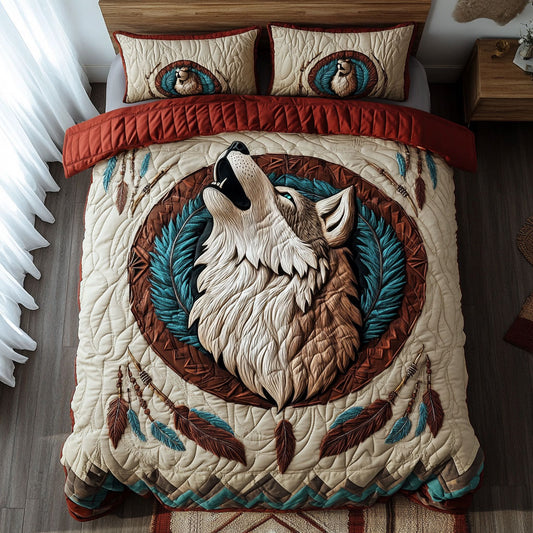 Sacred Wolf CP1009047CL Duvet Cover Set