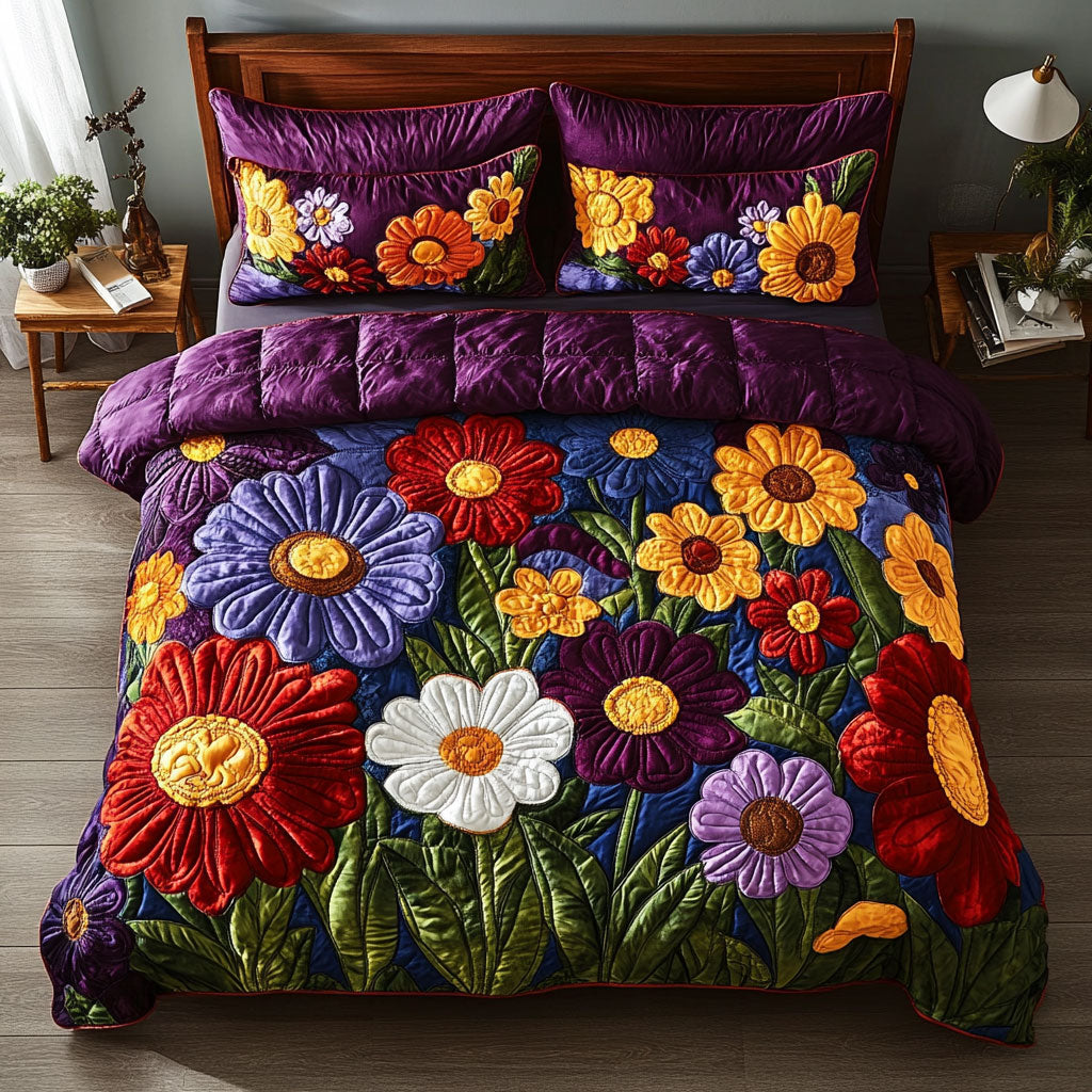 Bold Bloom CM1104004CL Duvet Cover Set