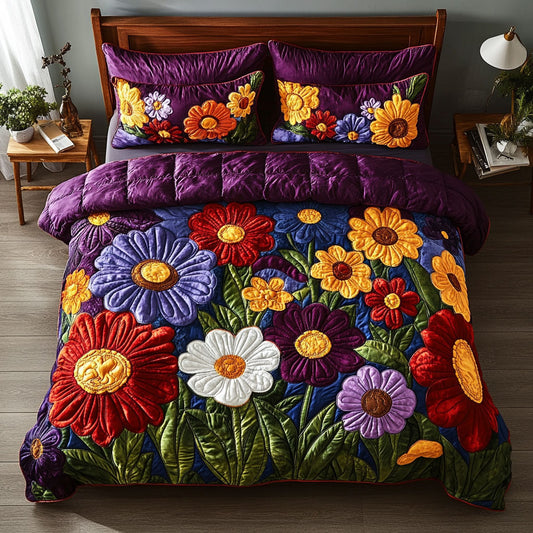 Bold Bloom CM1104004CL Duvet Cover Set