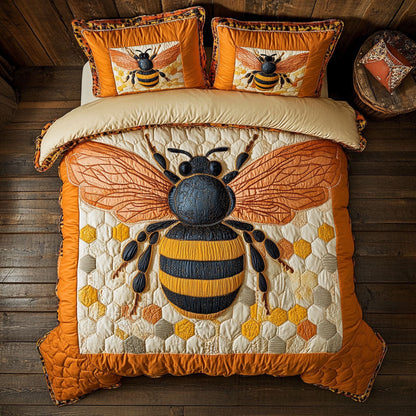 Golden Hive WJ2805012CL Duvet Cover Set