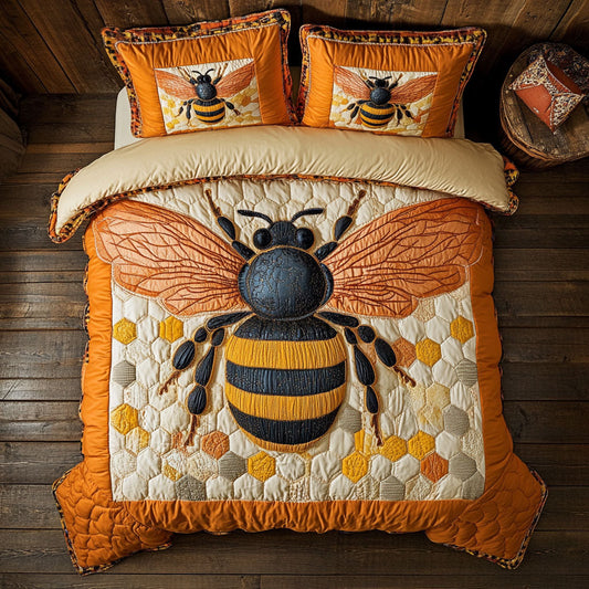 Golden Hive WJ2805012CL Duvet Cover Set