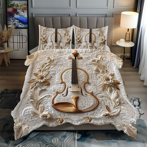 Elegant Violin WP2811044CL Duvet Cover Set