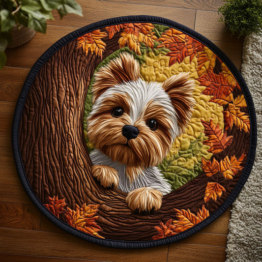 Paws and Naps CM0505017CL Quilted Round Mat