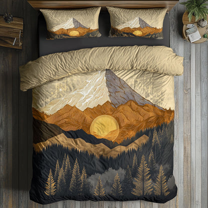 Amber Crown Mountain WN1208001CL Duvet Cover Set