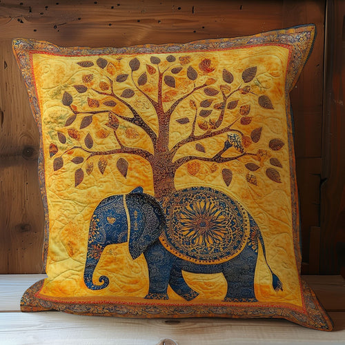 Elephant Tree WY1102065CL Quilt Pillow Case