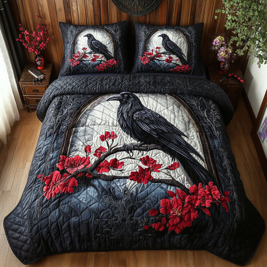 Crimson Raven CW1207012CL Duvet Cover Set