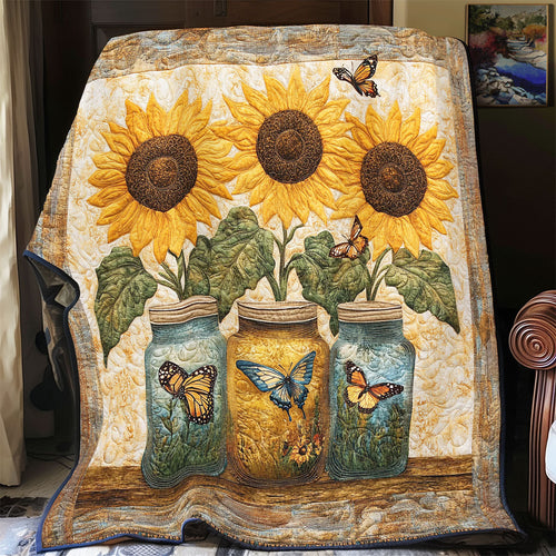 Magic Bottle In Sunflower WY2001088CL Quilt
