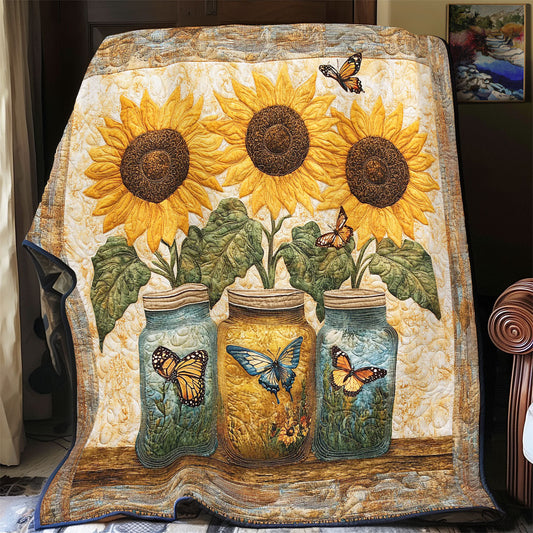 Magic Bottle In Sunflower WY2001088CL Quilt