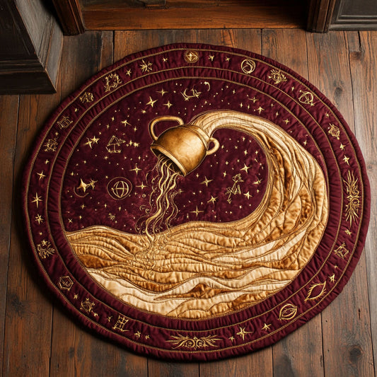 Golden Jug CP1707047CL Quilted Round Mat