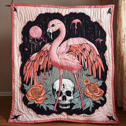 The Dark Flamingo WY2208123CL Quilt