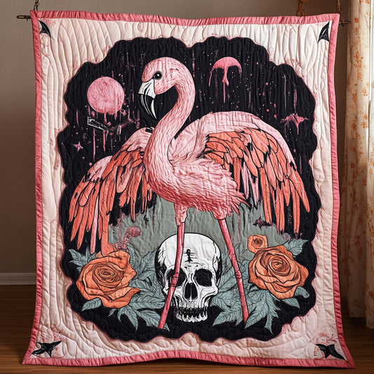 The Dark Flamingo WY2208123CL Quilt