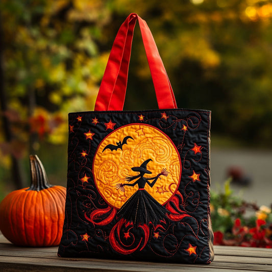 Flying Witch WN2709025CL Quilted Tote Bag