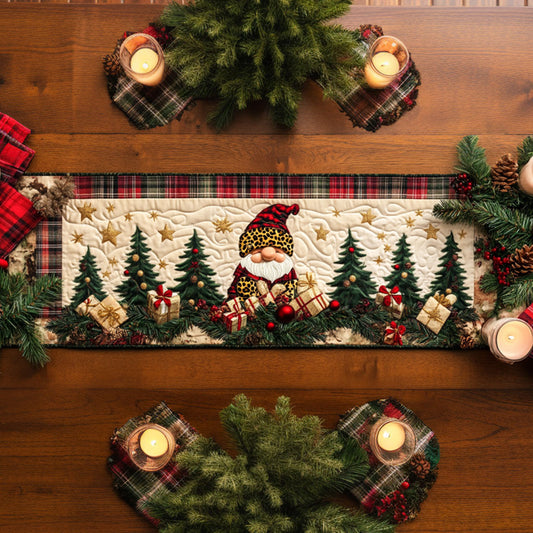 Gnome Winter Spark WN1207037CL Quilted Table Runner